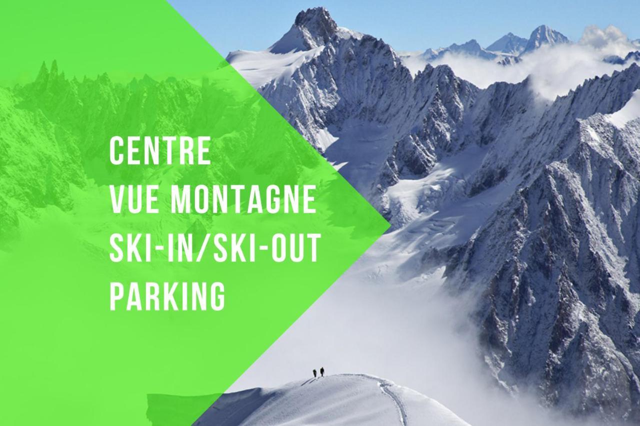Green Apple Chamonix, Centre, Parking, Ski-In/Out Ngoại thất bức ảnh