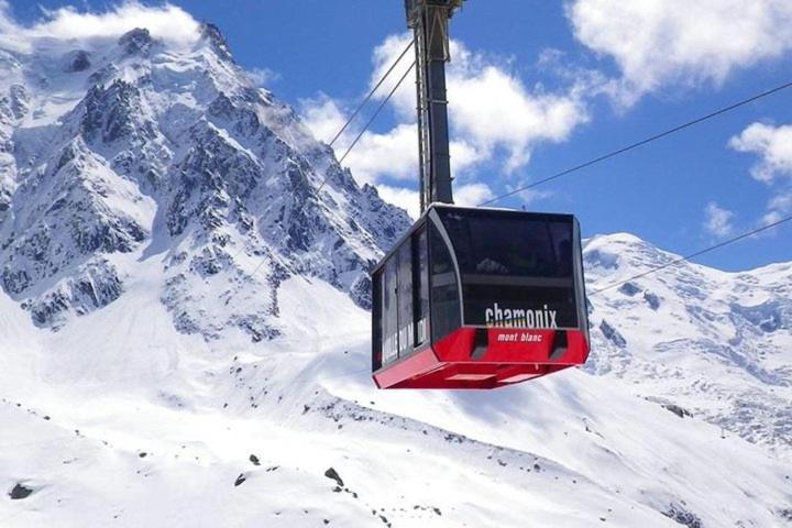 Green Apple Chamonix, Centre, Parking, Ski-In/Out Ngoại thất bức ảnh
